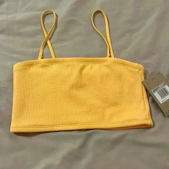 NWT women’s Nike swim bathing suit bikini crop top removable straps size XS - Picture 2 of 4